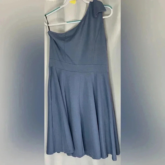 Jasambac one‎ shoulder knee length dress - Picture 6 of 6